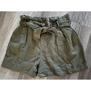 Jolt Linen Shorts Size Womens M